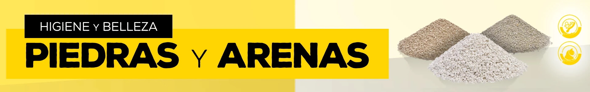 Gato > Piedras y arena