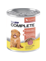 Alimento H�medo Vitalcan Complete Perro Cachorro Trocitos de Pollo en Salsa Lata x 340gr.