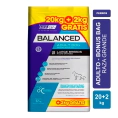 Alimento VitalCan Balanced Perro Adulto Raza Grande Bonus Bag x 22kg + Balanced Souffl� Perro Adulto Sabor Pollo Lata x 340gr DE REGALO