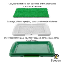 Bandeja Sanitaria Beepaw Perros Small