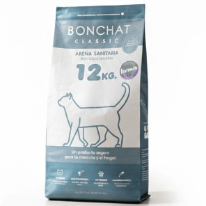 Piedra Aglomerante Sanitaria Gato Bonchat Lavanda x 12 kg