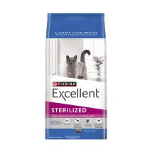 Alimento Purina Excellent Cat Gato Adulto Sterilized sabor Pollo x 1kg