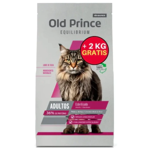 Alimento Gato Adulto Old Prince Equilibrium Indoor Care Sterilized x 9.5kg BONUS BAG      
