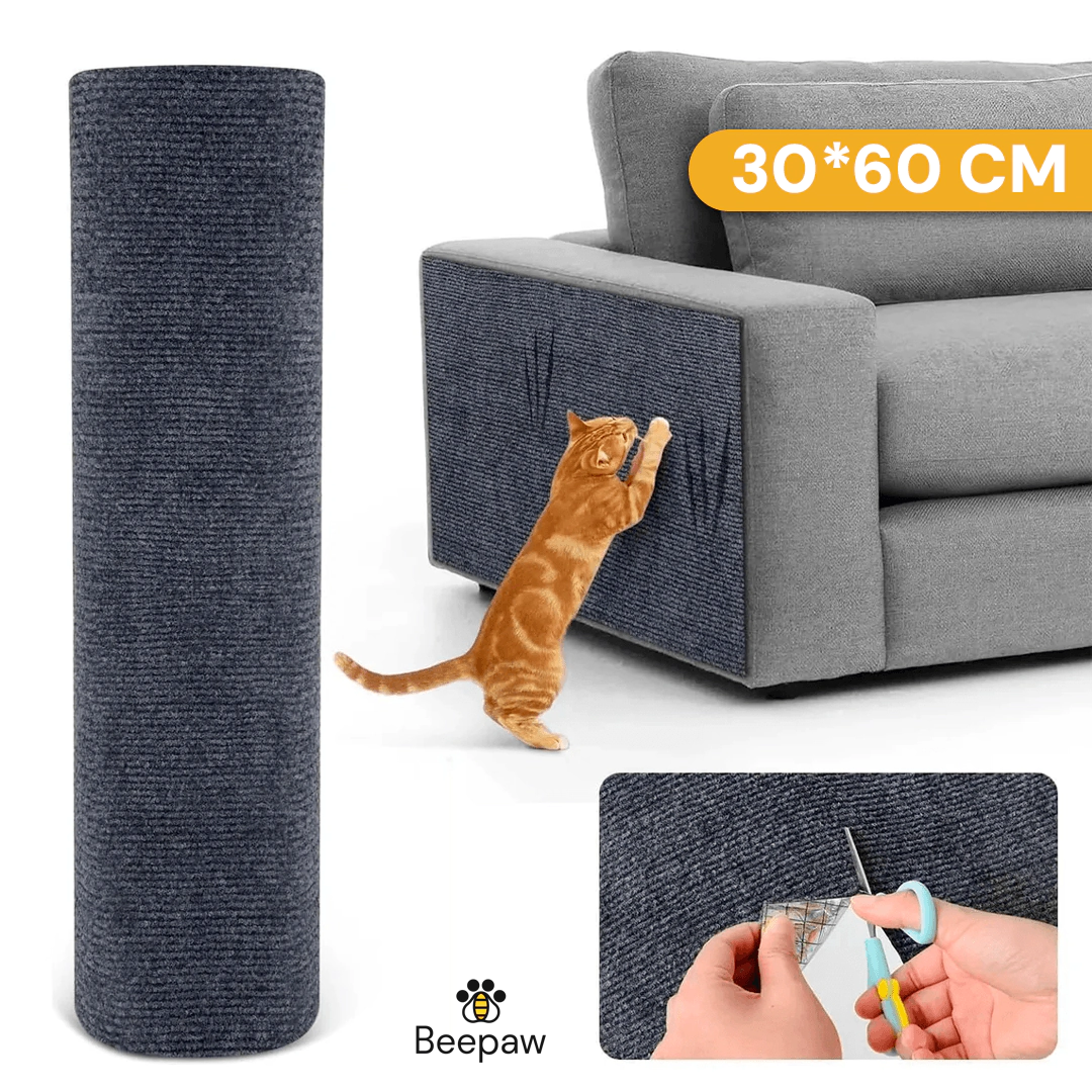 Cubre Sill�n Antidesgarro Rascador Beepaw para Gato 30cm x 60cm color Azul