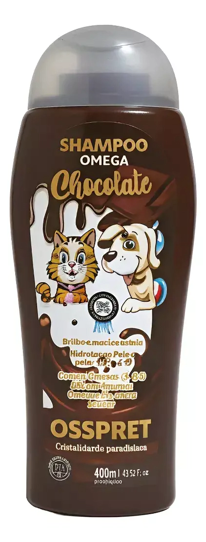 Shampoo Osspret Omega Chocolate x 250ml. -FARMACIA-     