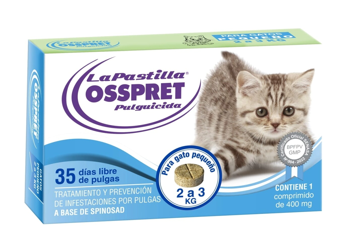 Comprimido LAPASTILLA OSSPRET Gatos hasta 4kg -FARMACIA-