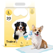 Pa&ntilde;o Educativo Para Perro Beepaw TRAIN-E TRAIN-E BIG 60*90cm x 20 unidades