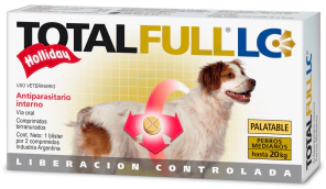 Comprimido Total Full Perro hasta 20 kg x 2 comprimidos -FARMACIA-