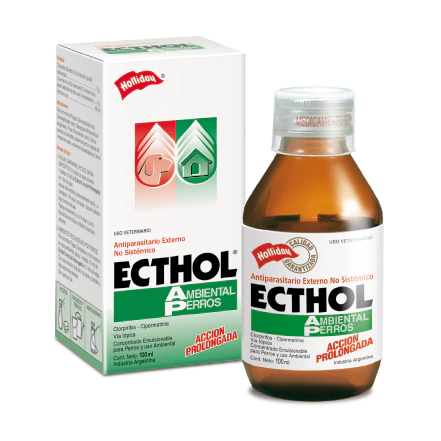 ECTHOL AMBIENTAL PERROS x 100 ml -FARMACIA-      