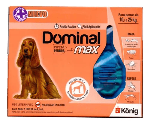 DOMINAL MAX PERRO  10 a 25 KG -FARMACIA-     
