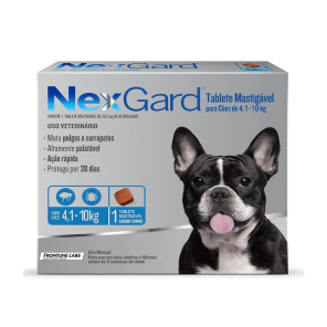 Comprimido NEXGARD  Perro 04 a 10 KG -FARMACIA-  