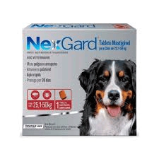 Comprimido NEXGARD Perro 25 a 50 KG -FARMACIA-      