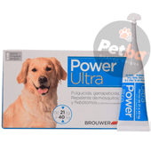 Pipeta Power ULTRA de 20 a 40 kg  Perro Grande  (AZUL) -FARMACIA-      