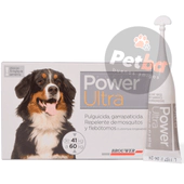 Pipeta Power ULTRA Perro 40 a 60 kg  Perro Extra Grande (GRIS) -FARMACIA-     