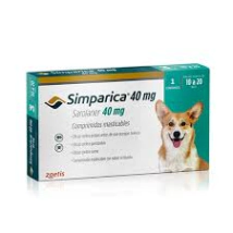 Comprimido SIMPARICA Perro (10-20 KG) CELESTE -FARMACIA-      