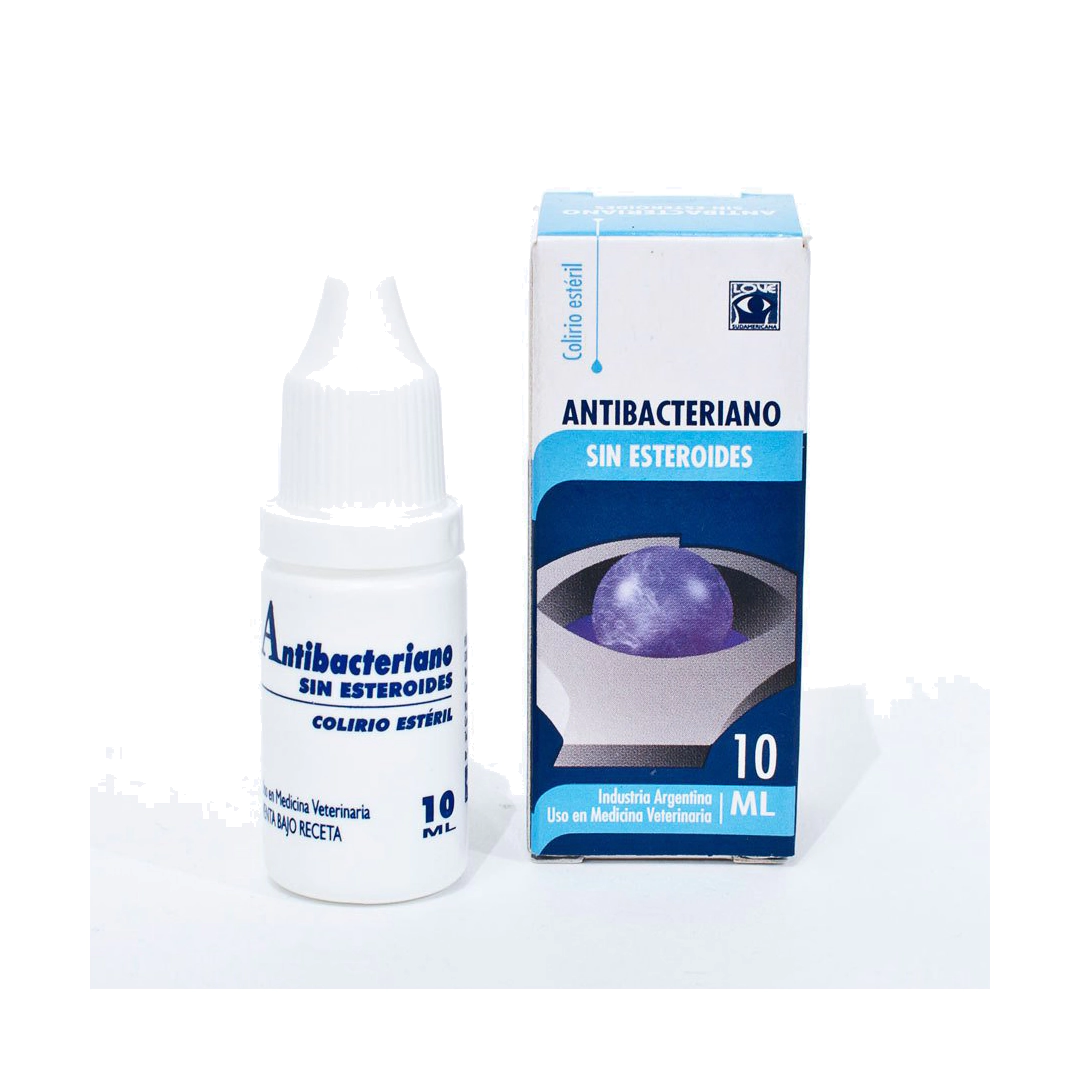 Colirio ANTIBACTERIANO Sin Esteroide x 10ml -FARMACIA-     