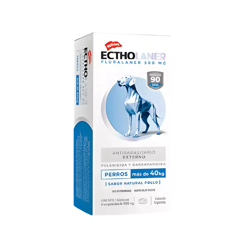 Comprimido EcthoLANER 2 a 4,5Kg Perro Turquesa -FARMACIA-      