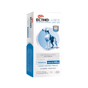 Comprimido EcthoLANER 2 a 4,5Kg Perro Turquesa -FARMACIA-      