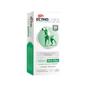 Comprimido EcthoLANER Perro 20,1 a 40Kg Verde -FARMACIA-