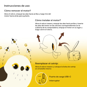 Juguete Interactivo Beepaw Pajarito P/Gatos (TUIT-E)