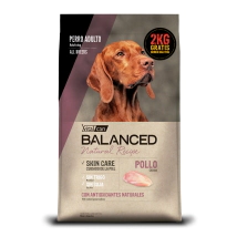 Balanced Nat.Recipe Perro Adulto Pollo BONUS BAG  x 15 kg +2 Kg      