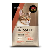 Balanced Natural Recipe Gato Adulto Trucha Patagonica 9kg BONUS BAG  