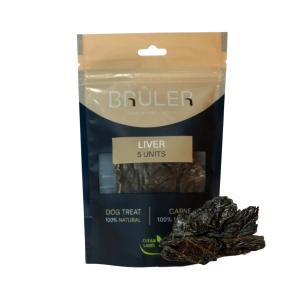 Golosina Snack Liver x 5 unidades Bruler 