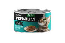 Alimento H&uacute;medo Vitalcan Premium Pate C/Pescado Gato Adulto lata x 85gr     