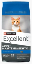 Alimento Purina Excellent Gato Adulto Mantenimiento x 15kg