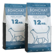 -COMBO- Piedra Arena Aglomerante Sanitaria Bonchat Neutra x 24kg. Pack x 2 UNIDADES de 12kg. C/U