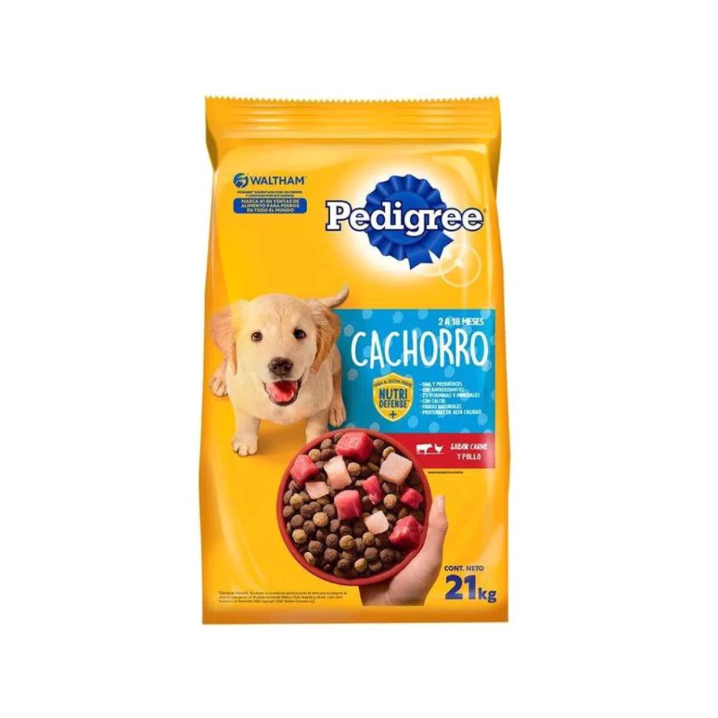 Alimento Pedigree Perro Cachorro x 24kg BONUS BAG