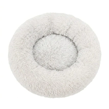 Cama Dona Beepaw con Terciopelo Largo para Perro Talle M de 70cm. x 70cm COLOR GRIS OSCURO