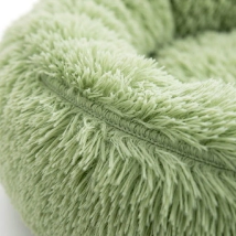 Cama Dona Beepaw con Terciopelo Largo para Perro Talle L de 80cm. x 80cm COLOR GRIS OSCURO