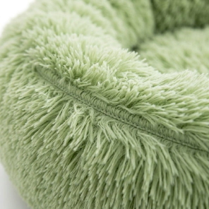 Cama Dona Beepaw con Terciopelo Largo para Perro Talle L de 80cm. x 80cm COLOR GRIS OSCURO
