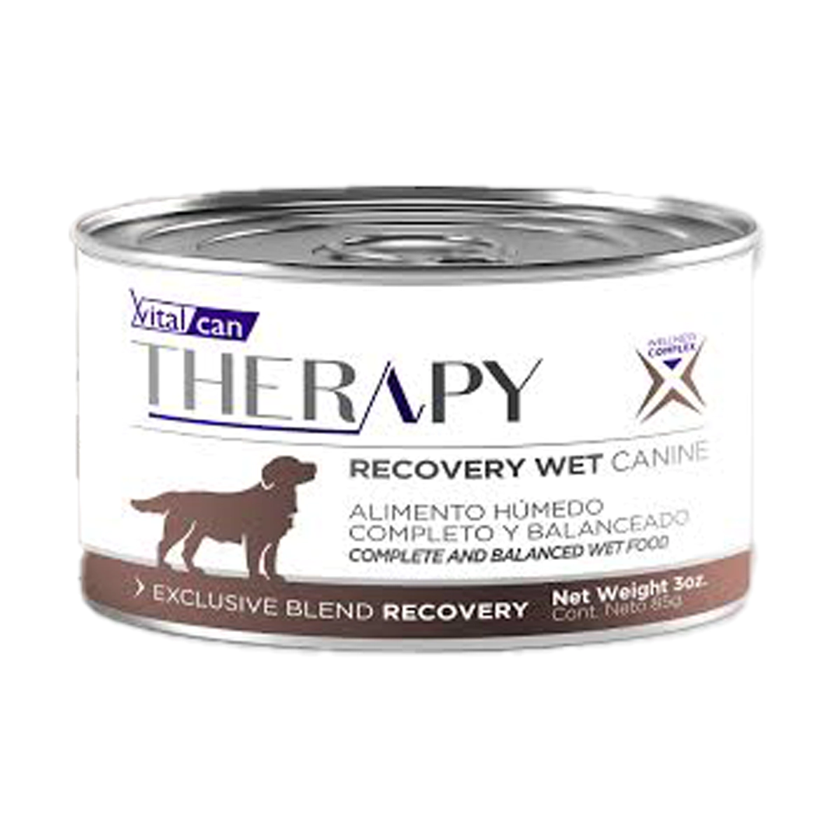 	Alimento H�medo Therapy Gato Recovery Lata x 85gr   