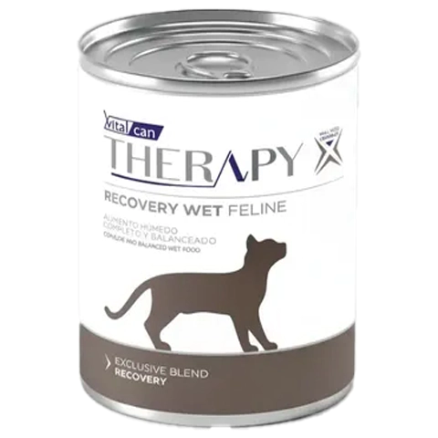Alimento H�medo Therapy Gato Recovery Lata x 340gr