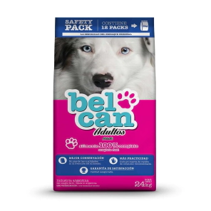 Alimento Belcan Perro Adulto Safety Pack x 24 Kg
