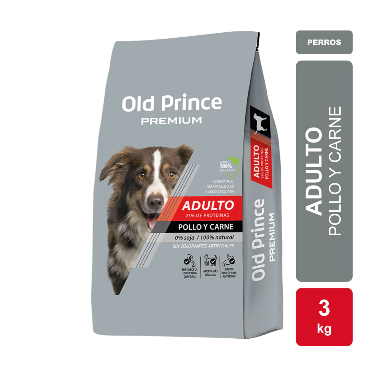 Alimento Baires Old Prince Premium Perro Adulto 3kg