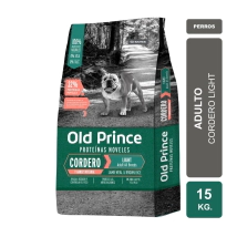 Alimento Baires Old Prince Perro Adulto Cordero y Arroz Light x 15kg