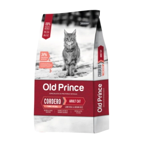 Alimento Old Prince Novel Gato Adulto Cordero y Arroz x 7,5kg