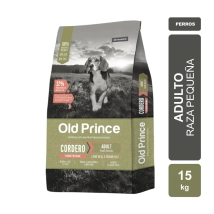 Alimento Old Prince Novel Perro Adulto Raza Peque&ntilde;a Cordero y Arroz x 15kg