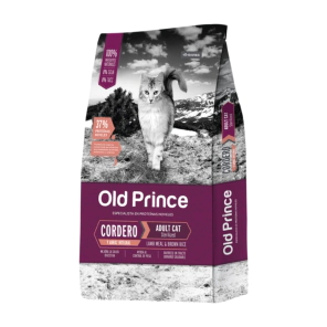 Alimento Old Prince Novel Gato Adulto Esterilizado Cordero y Arroz x 3kg