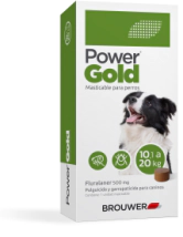 Comprimido Masticable POWER GOLD 3 MESES Perro de 10kg a 20kg -FARMACIA-