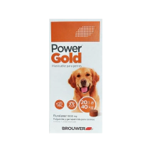 Comprimido Masticable POWER GOLD 3 MESES Perro de 20kg a 40kg -FARMACIA-