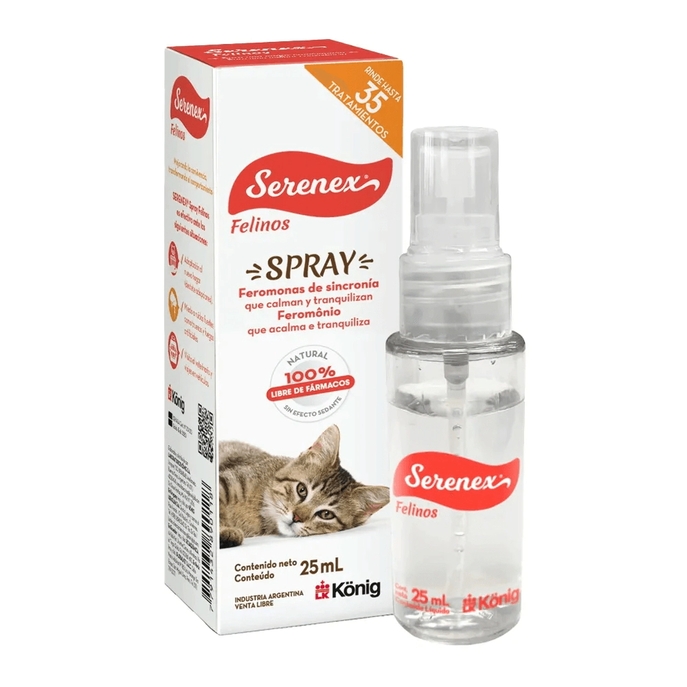 Serenex Spray Gato x 25ml -FARMACIA-