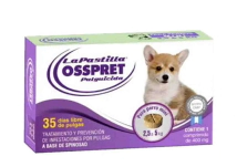 Comprimido LAPASTILLA OSSPRET Perros de 2.5kg a 5kg -FARMACIA-