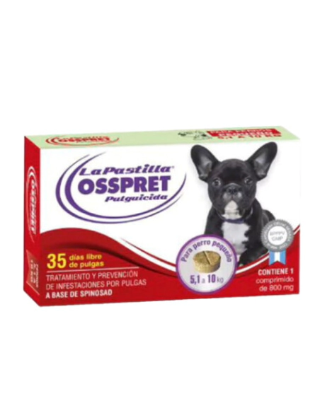 Comprimido LAPASTILLA OSSPRET Perros de 5kg a 10kg -FARMACIA-