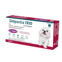 SIMPARICA TRIO 6mg (2.6-5 KG) VIOLETA -FARMACIA-
