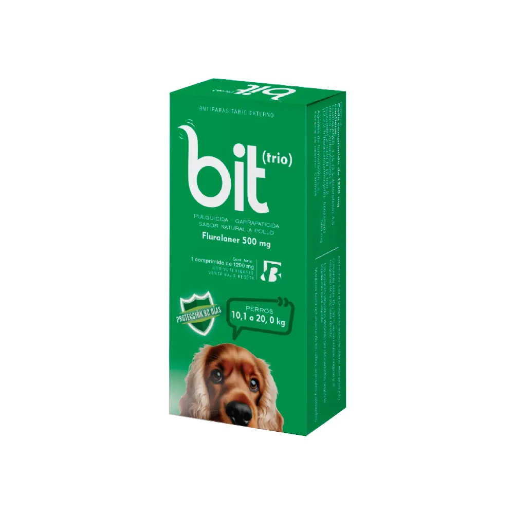 Antiparasitario Externo Bit Trio Perro de 10kg a 20kg -Farmacia-