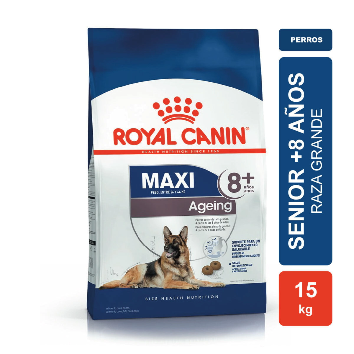 Alimento Royal Canin Perro Maxi Ageing 8+ x 15kg